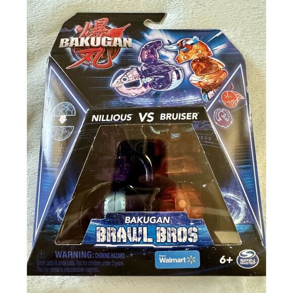 Other - Bakugan Brawl Bros NILLIOUS VS BRUISER Walmart exclusive New In‎ sealed Box NIB